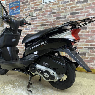 【原付二種ファミリーバイク特約維持費格安！通勤通学に】CJ BEET MX CB125T-Z 超低走1,133ｋｍ 綺麗好調 【多数画像動画有】検）シグナス の画像