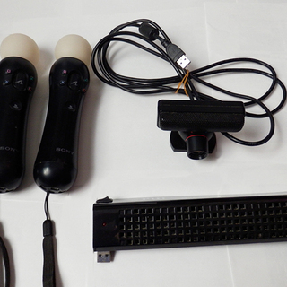 PS3 本体 初期型 60GB ＋ PS Move ＋ PS Eye ＋ ソフトの画像