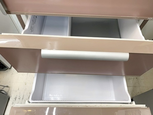 中古 アクア ハイアール 冷蔵庫 355L AQ-SD36C 2014年製