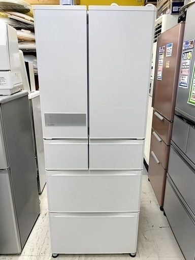中古 三菱 ミツビシ 冷蔵庫 475L MR-JX48LY 2015年製