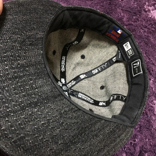 デニムの帽子の画像