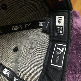 デニムの帽子の画像