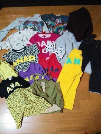 女児服。ANAP他13点100センチ