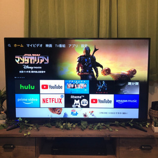 4K液晶 50型 ＋ テレビ台セット 早い者勝ちの画像