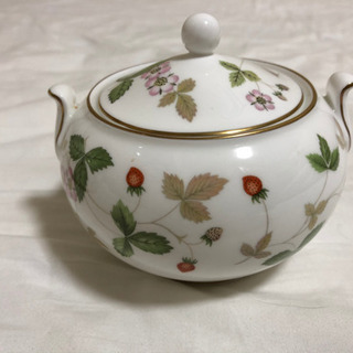 ウェッジウッド　ワイルドストロベリー　ティーセットの画像