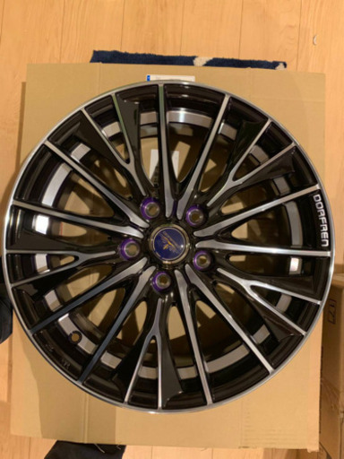 新品　DORFREN DELDIO 17インチ　ホイールのみ　ステーションワゴン　ワンボックスカー