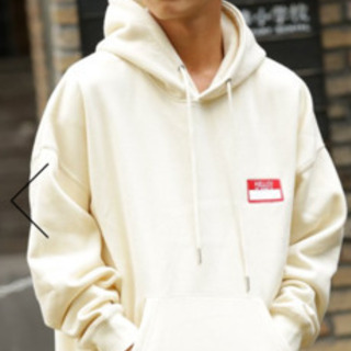 新品　ユニセックス　オーバーサイズパーカー　Mサイズの画像