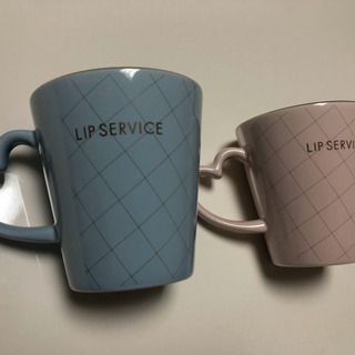 LIP SERVIS ペアマグカップの画像