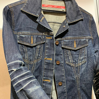 ダメージシワ加工　Gジャン　レディース 