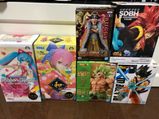 ■フィギュア■6点セット■REゼロ■ドラゴンボール■初音ミク■