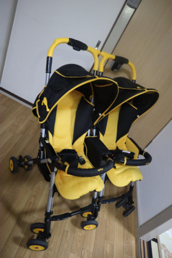 【双子用ベビーカー】アップリカ ネルッコベッドツインズサーモ