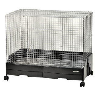 SANKO イージーホーム エボ 80 WH 小動物用ケージ EASY EVO 80 小動物