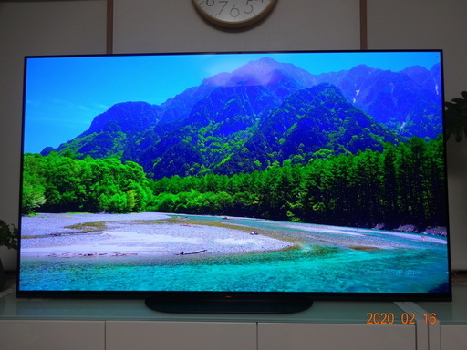 SONY ４Ｋ有機ELテレビ　５５型　譲ります。【取引終了】