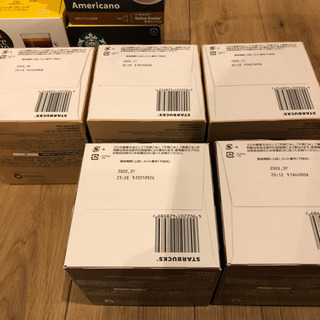 ネスレ　ドルチェグスト  専用カプセルセット　スターバックス   新品未使用の画像