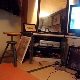 でかい鏡です。おもい。Drexel Mirror