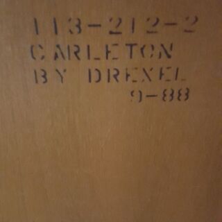 でかい鏡です。おもい。Drexel Mirror