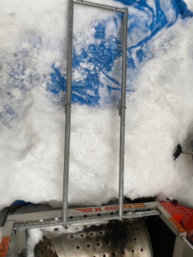 値下げ！アベテック 融雪機 ママさんダンプスロープ、排水ホース付き