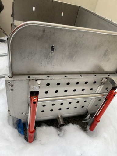 値下げ！アベテック 融雪機 ママさんダンプスロープ、排水ホース付き