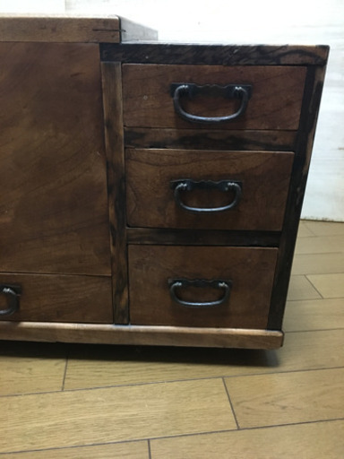 《譲渡完了》江戸長火鉢 関東火鉢 銭形平次 アンティーク 骨董