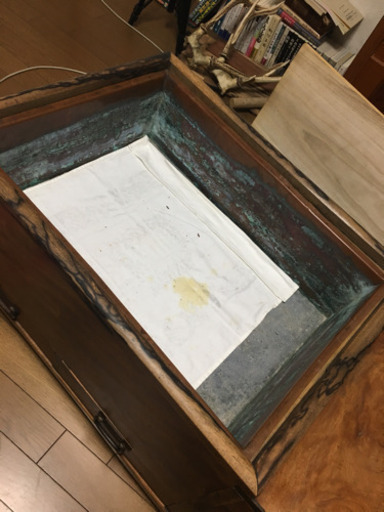 《譲渡完了》江戸長火鉢 関東火鉢 銭形平次 アンティーク 骨董