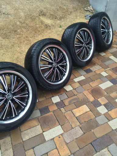 LENSO レンソ　アルミホイール　18インチ　5穴　PCD114.3 225-50-18