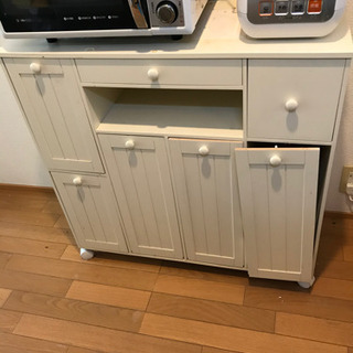 取引中2/26迄※無料※キャスター付キッチン収納