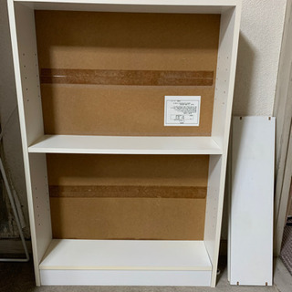本棚 ホワイト あげます