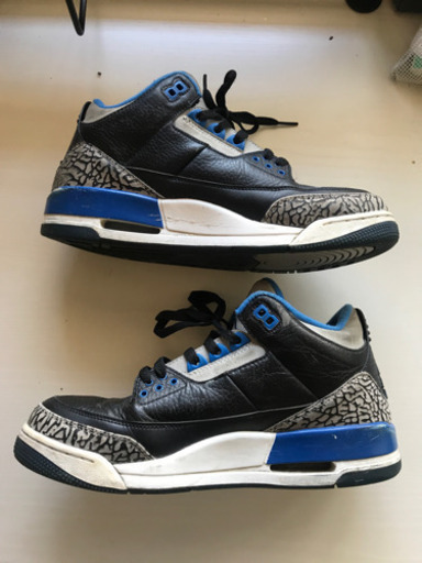 Nike air Jordan 3 retro 27.5 Sports blue ジョーダン