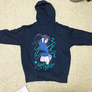 けいおん　中野梓　刺繍パーカーの画像