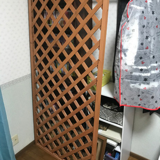 木製ラティス　取りに来られる方優先の画像