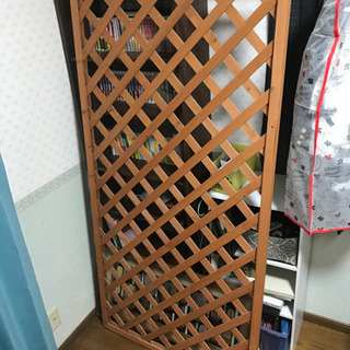 木製ラティス　取りに来られる方優先
