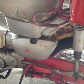 郵政カブ MD90 グリップヒーター装備 の画像