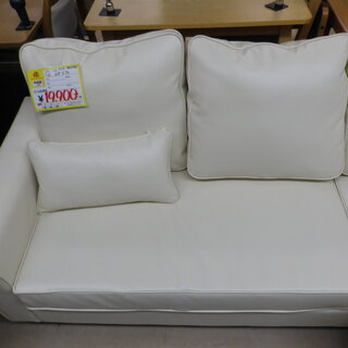 ナフコツーワンスタイル 参考定価 ¥69,800 ソファ 3人掛けソファ オットマン付 幅178cm☓奥行76cm☓高さ65cm の画像
