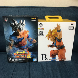 ドラゴンボール 一番くじ B賞 孫悟空 身勝手の極意  フィギュア 超サイヤ人の画像