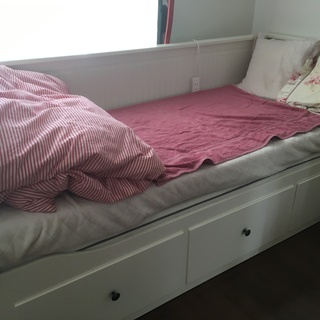 IKEA　HEMNES ヘムネス デイベッドフレーム引き出し×3...