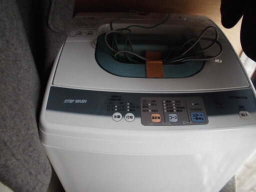 美品　洗濯機　5Kg