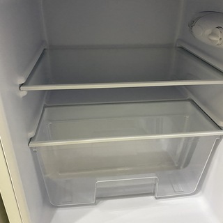 冷蔵庫 ELSONIC エルソニック EJ-R832W 2018年製 2D 83L 白 中古品