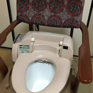 National 介護　ポータブルトイレ　ウォシュレットの画像