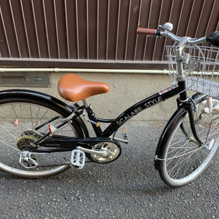 24インチ★ジュニア用自転車★黒