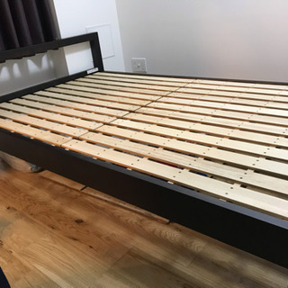 セミダブルベッド  フレーム  無印良品の画像