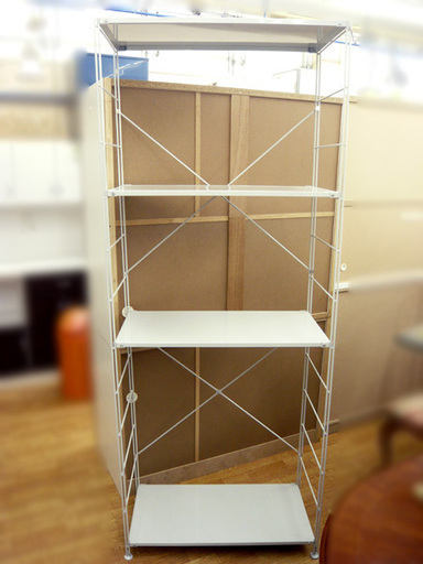 無印良品 大型ユニットシェルフ ステンレス 高さ213cm ワイド MUJI 札幌 西岡店