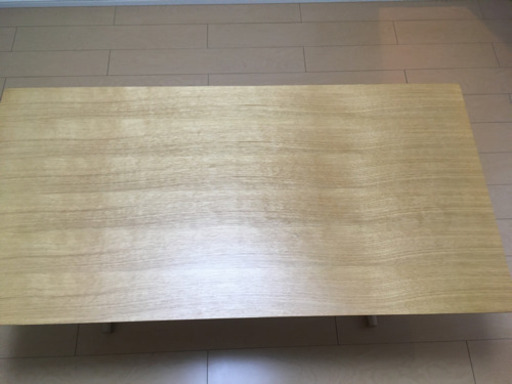 無印良品　リビングでもダイニングでもつかえるテーブル・２　ベンチ・１　セット