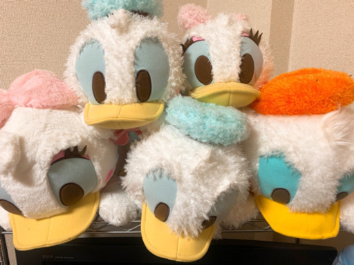 【アミューズ限定】ドナルドの大きいぬいぐるみ！５体セット♪早い者勝ち！