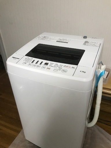 洗濯機　Hisense 4.5kg