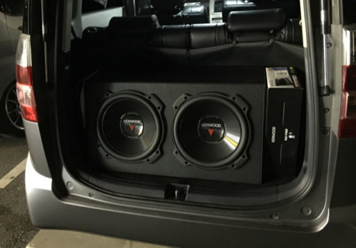 KENWOOD ウーファーとアンプのセット！※受け取り者確定しました！