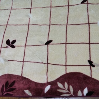無料　カーペット(柄物)　186cm×190cm (約2.7kg...