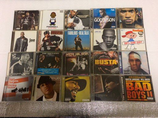 主に洋楽R&B ヒップホップ CD100枚