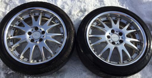 値下げ！AME SHALLEN 18インチ 225/45R18 2本セット