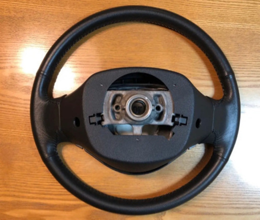 【美品】スバル Ｒ１ Ｒ２ 本革巻きステアリング