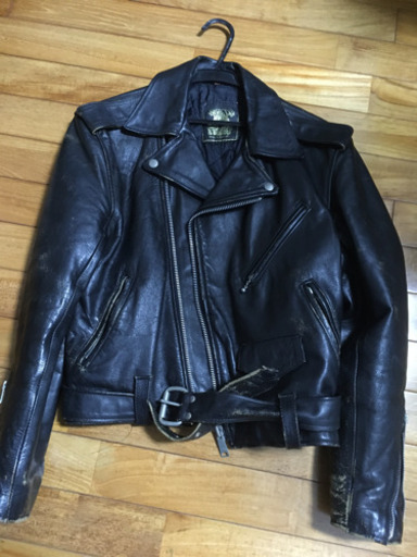 牛革ライダースジャケット